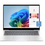 HP OmniBook X 14-fe1000QU 14-Inch 2.2K Touchscreen AI PC - Qualcomm Snapdragon X Plus X1P-42-100, 16GB LPDDR5X, 512GB PCIe Gen4 SSD, 45 TOPS NPU, Win 11