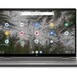 HP Chromebook x360 14c-cc0735nd - Comet Lake - 11th Gen Core i3 08GB 256 GB PCIe NVMe M.2 SSD 14" diagonal, FHD (1920 × 1080), multitouch-enabled, IPS, edge-to-edge glass Backlit KB FP Reader ChromeOS (Mineral Silver Aluminium, Open Box)