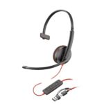 Poly Black Wired 3215 Mono USB-A Headset