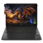 HP OMEN 16 AN0119NR Slim Gaming Laptop - Intel Core Ultra 9 285H Processor 16-GB 1-TB SSD 8-GB NVIDIA GeForce RTX5070 GDDR7 GC 16" WQXGA IPS 240Hz MicroEdge AG Display DTS:X® Ultra Audio Backlit KB W11 TPM (Shadow Black, NEW)