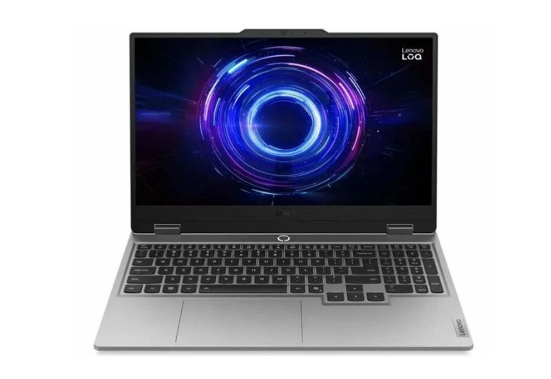 Lenovo LOQ 15 5050 Gaming Laptop - Raptor Lake - 13th Gen Core i7 14700HX 20-Core Processor 16-GB 512 GB SSD 8-GB NVIDIA GeForce RTX 5060 GDDR7 GC 15.6" Full HD 1080P IPS 144Hz AG Display Nahimic Audio Backlit KB TPM W11 (Luna Grey, NEW)